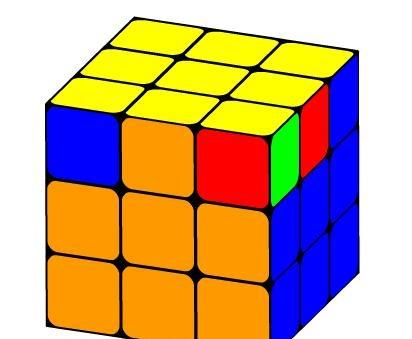 「初级篇」（七）最简单的三阶魔方入门教程——顶角还原-有驾